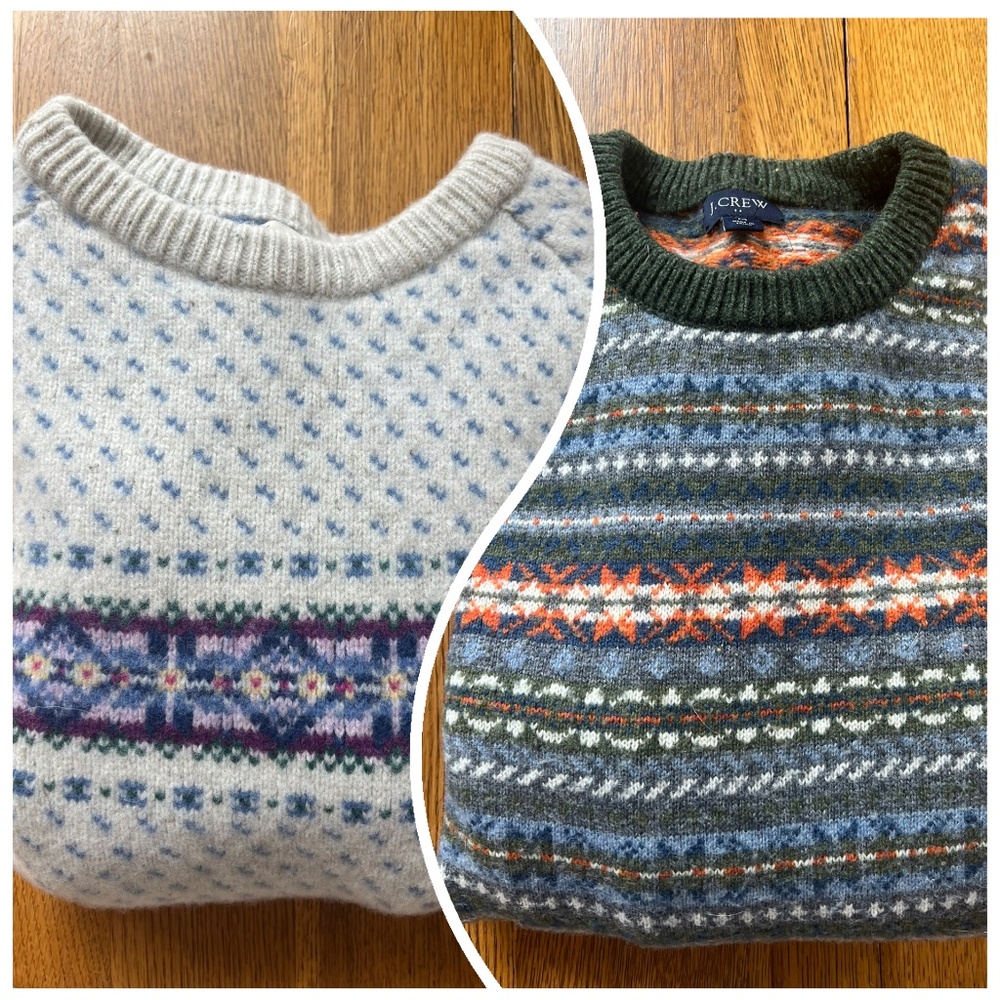 J. Crew Wool Sweater Bundle, Large